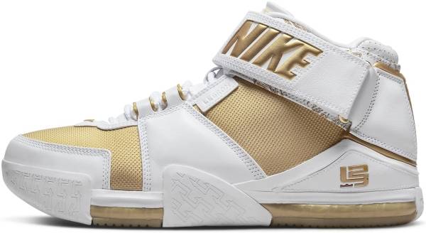 Nike LeBron 2 - White/Metallic Gold (DJ4892100)