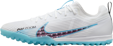 Nike Zoom Mercurial Vapor 15 Pro TF - White Baltic Blue Pink Blast (DJ5605146)