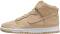 nike women s dunk high premium shoes in brown adult brown 7034 60