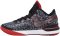 nike md valiant sko til sma barn grey - Black/white/university red (DR8784001)