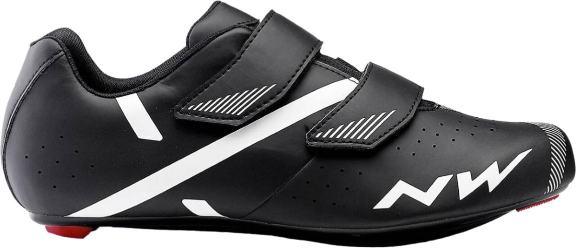 Black Northwave Jet Evo Mens Road Cycling Shoes 