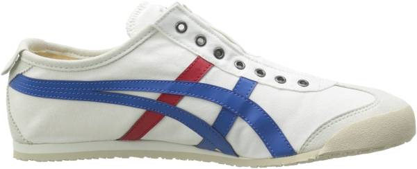 onitsuka white slip on