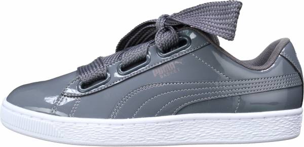 puma heart suede grey