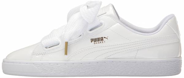 ماسك الباب Puma Basket Heart Patent sneakers in 4 colors (only $35) | RunRepeat ماسك الباب