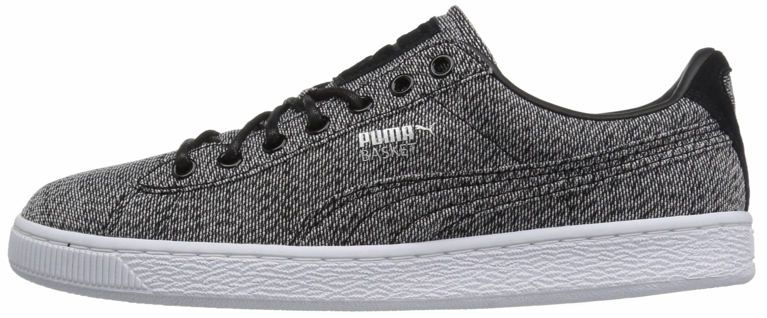 puma basket grey