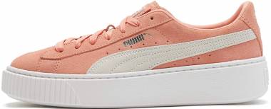 puma suede rosa platform puma suede rosa platform