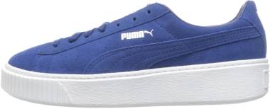 PUMA Suede Platform - Azul Peacoat Peacoat Puma White (36222302)