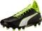 PUMA evoTOUCH Pro Firm Ground - Black White Safety Yellow (10367101) - slide 1