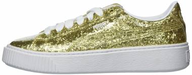 PUMA Basket Platform Glitter - Gold (36409302)
