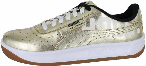 all gold puma sneakers