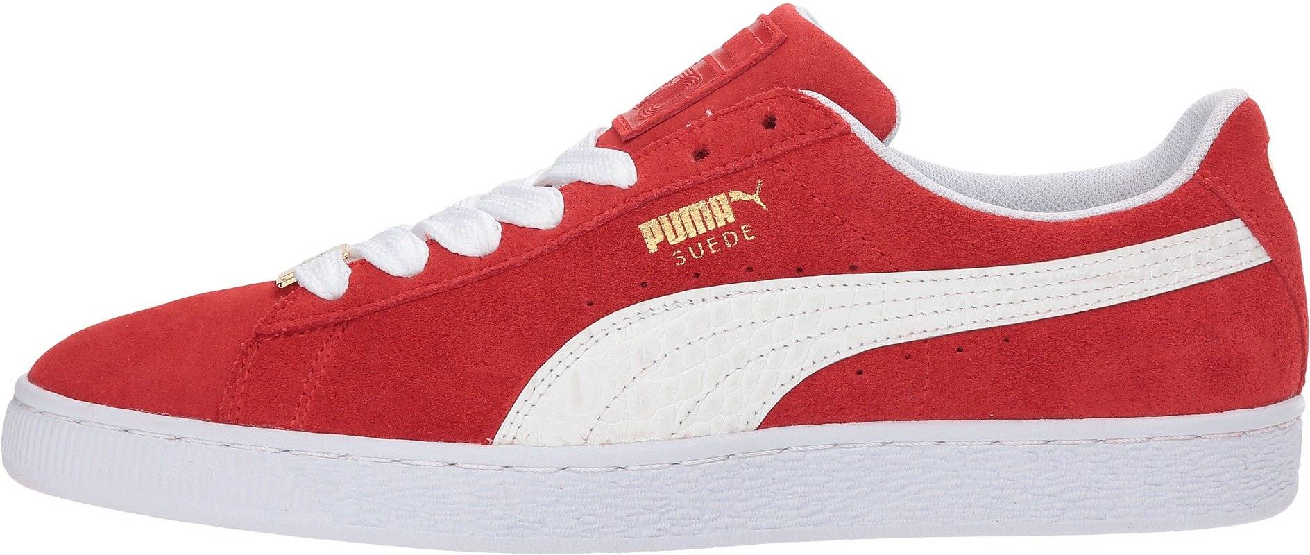 Puma Suede Classic B-BOY sneakers in red (only $27) | RunRepeat