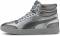 PUMA Cat Logo on Cross Strap and Footbed - Silver (37176601)