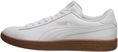 Puma Smash v2 - Puma White-gray Violet-gum (36521513)