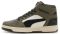 Puma Klipklapper Popcat 20 - Puma White-puma Black-puma Olive (39645201)