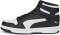 PUMA Rebound LayUp - Black/White (38643801)