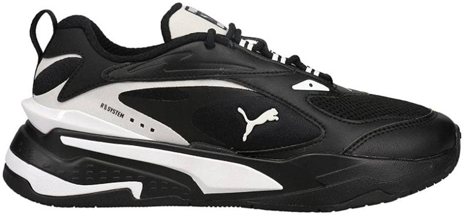 puma black sneakers shoes