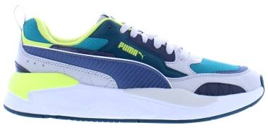 zapatillas de running Puma minimalistas maratón talla 40.5 - Gray Violet/Evening Sky/Deep Aqua/Varsity Green/Light Lime (37310854)