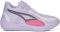 puma evospeed mid distance mens track and field sneakers in whiteblacklava blast - Purple (37701211)