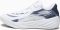 zapatillas de running ASICS neutro amortiguación media talla 40 baratas menos de 60 - White/Navy/Lime Squeeze-white (37908103)