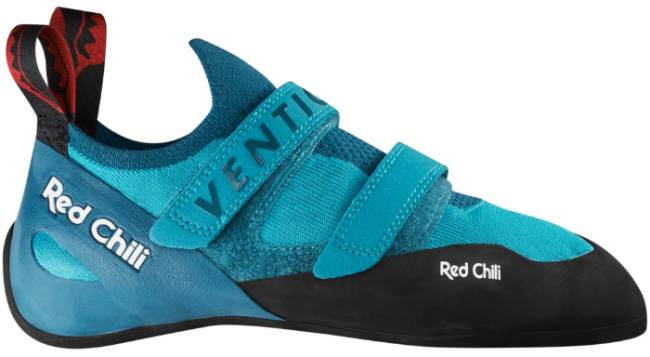 red chili rock climbing shoes