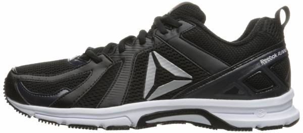 reebok men's black running shoes