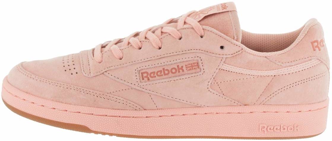 reebok pink tennis shoes
