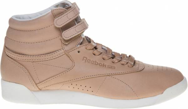 reebok freestyle hi beige