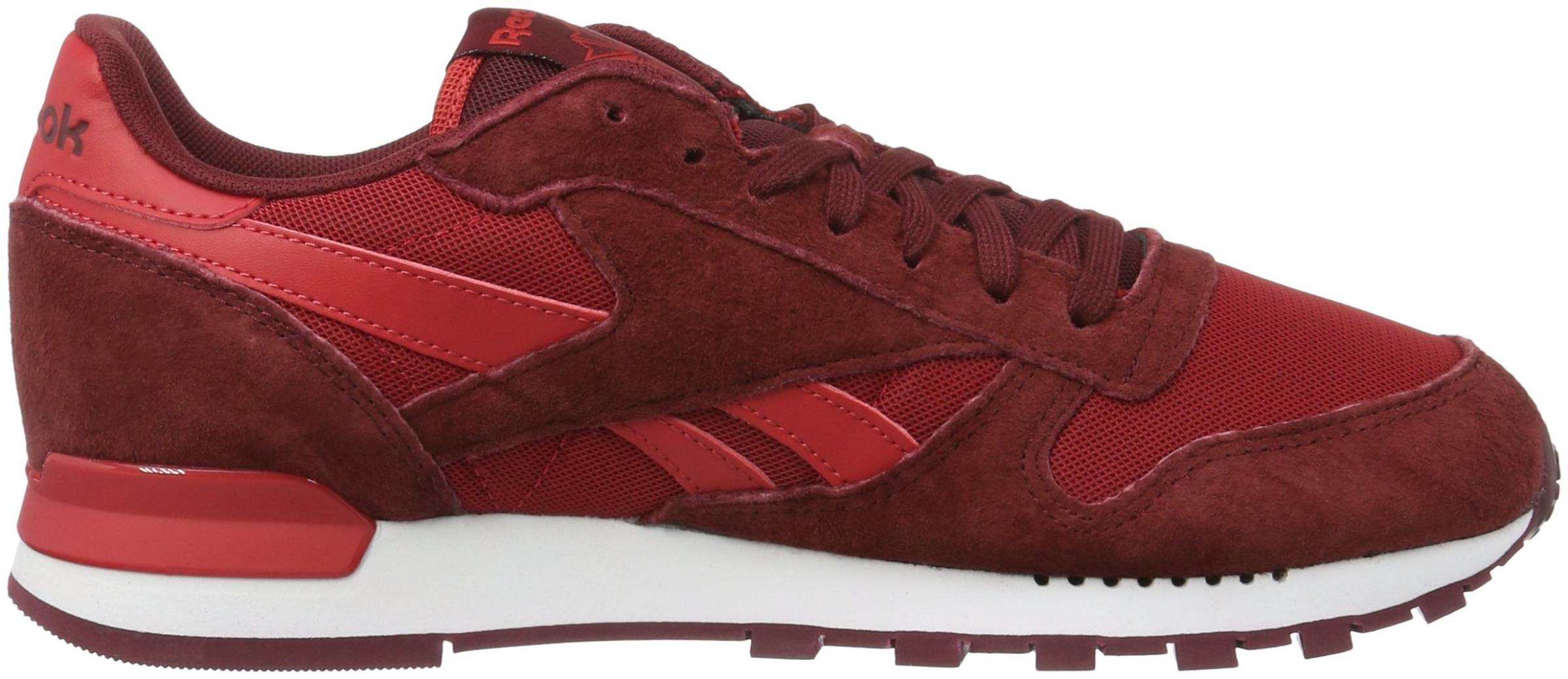 reebok freestyle low rosso