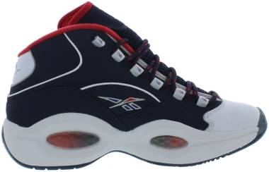 SHOES 53045 BUMPAIR GREEN GIANT LOW TOP - Navy/White/Red (H01281)