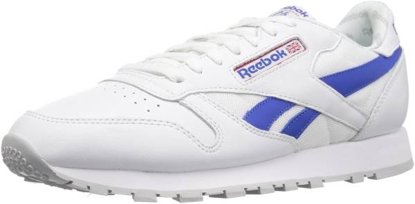 reebok classic white blue red