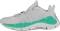 reebok w classic leather cv chalk rose gold paper white II - Pure Grey/Future Teal (H00024)