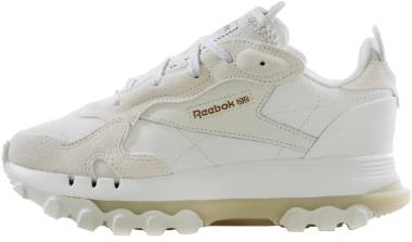Reebok Cardi B Classic Leather - Footwear White/Pure Grey 1/Golden Bronze (H00686)