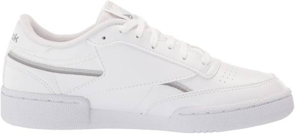 Reebok Club C 85 Vegan - Chalk Gable Grey Vector Navy (LTB09) - slide 6