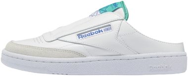 Reebok Club C Laceless Mule - Footwear White/Bright Cobalt/Future Teal (GZ5318)
