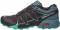Salomon Speedcross Vario 2 - Nero Blu Black North Atlantic Biscay Green (L398418)
