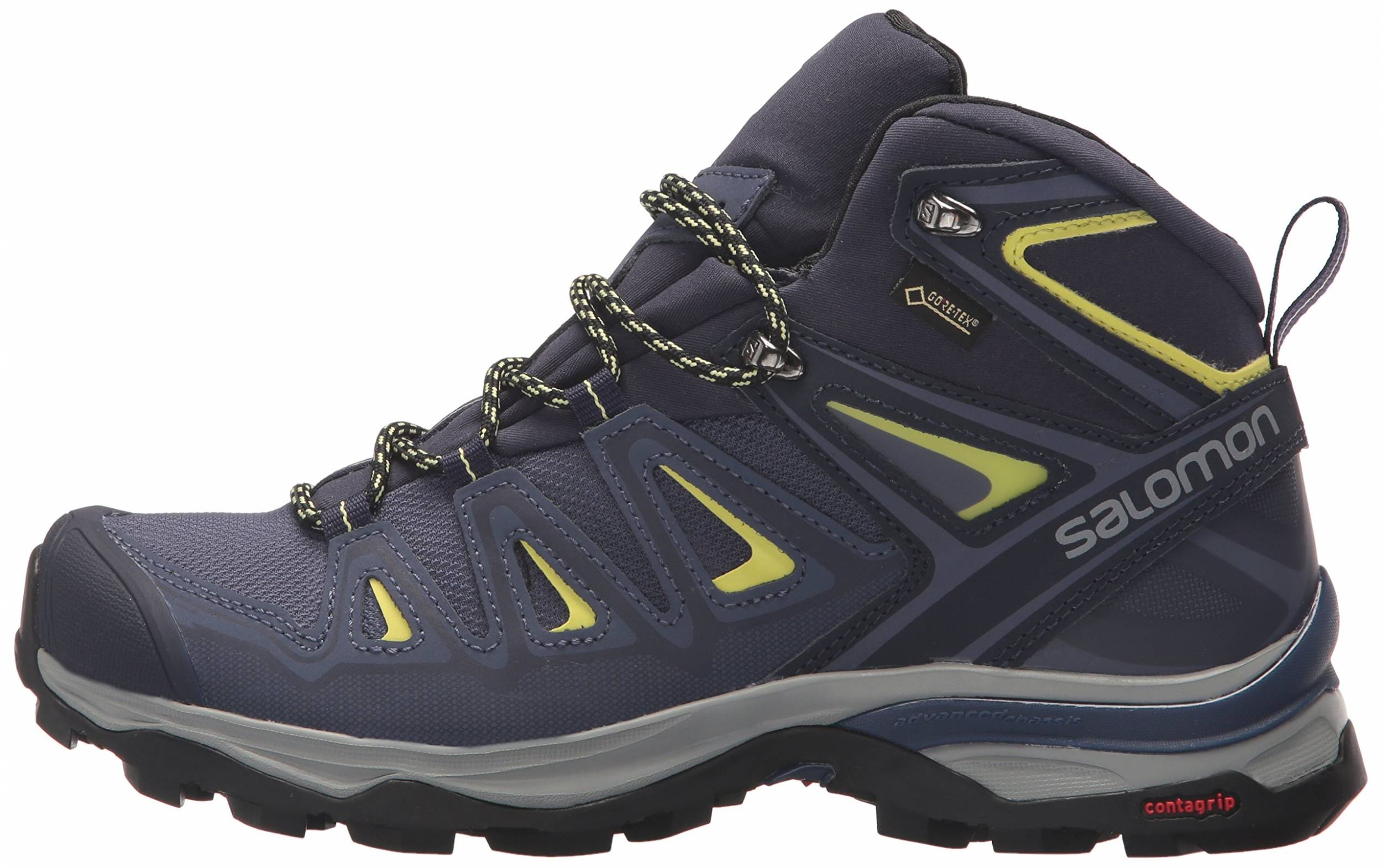 SALOMON Womens X Ultra 3 Mid GTX High Rise Hiking Boots 