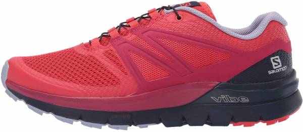 Pink Salomon Sense Pro Max Womens Trail Running Shoes 
