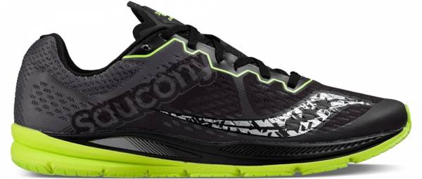 Black Saucony Fastwitch 8 Mens  Running Shoes 