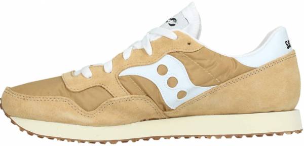 saucony dxn vintage sneakers in cream