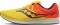 Right Saucony shoes top to bottom - Red / Yellow (S2905316)