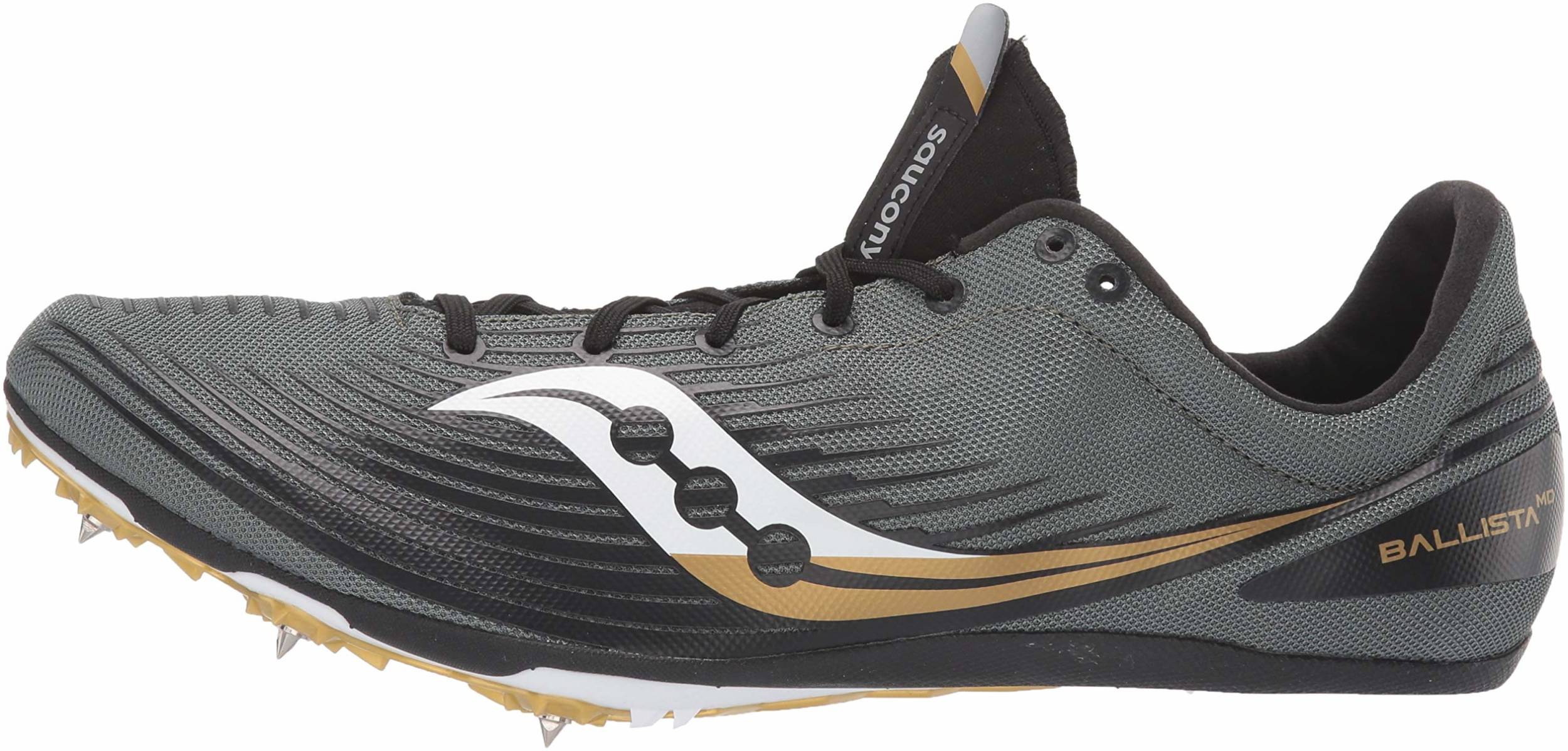 saucony velocity 4 middle distance running spikes