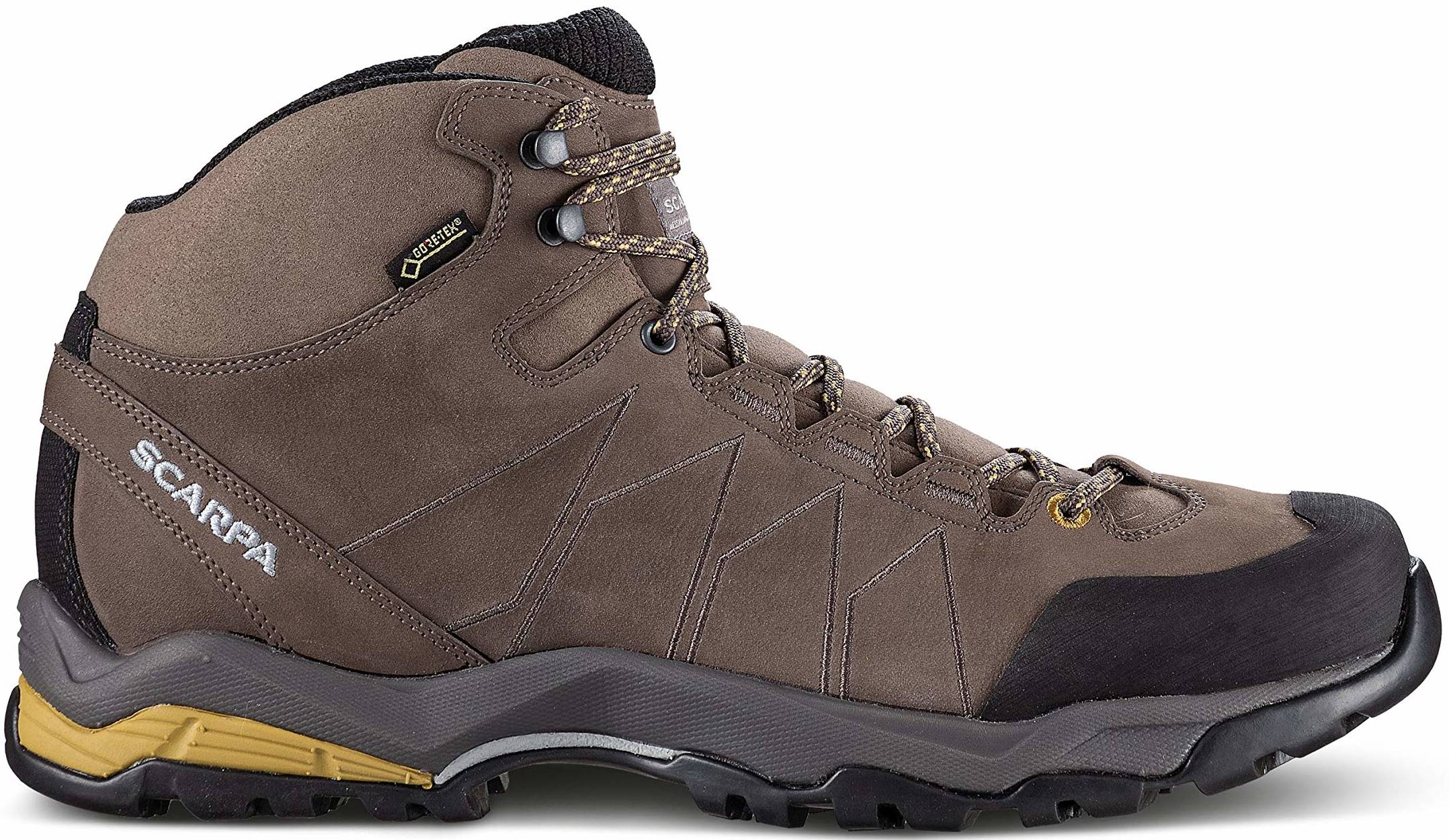 Scarpa Men's Moraine Mid GTX Lightweight Waterproof Gore-Tex Boots for Backpacking and Hiking 