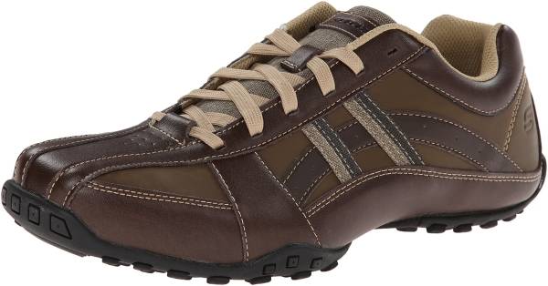 brown oxford skechers