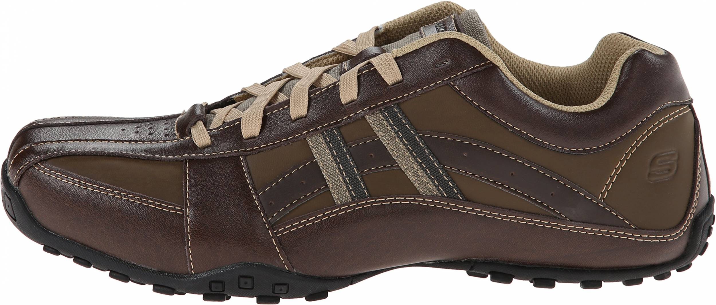 skechers brown mens shoes