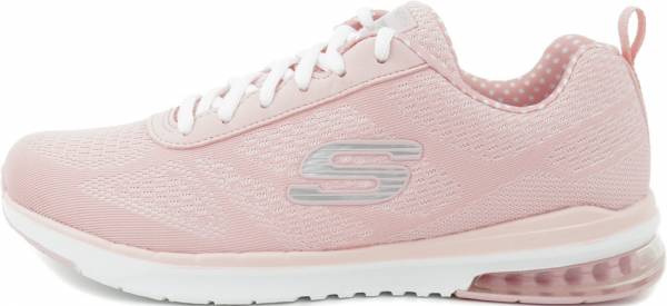 skechers air infinity white rose gold