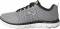 footwear flops skechers go walk stretch fit 124384 bkmt black multi - Light Gray/Black (155)