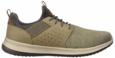 Skechers Delson - Camben - Taupe Mesh W Synthetic Tpe (TAUP)