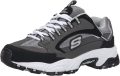 shoes skechers equalizer 4 0 trail 237023 bbk black - Charcoal/Black (CCBK) - slide 2