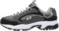 shoes skechers equalizer 4 0 trail 237023 bbk black - Charcoal/Black (CCBK) - slide 6