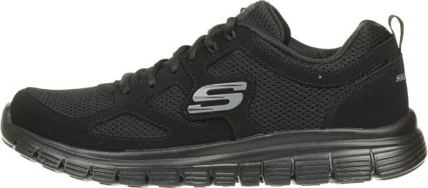 skechers lite weight black